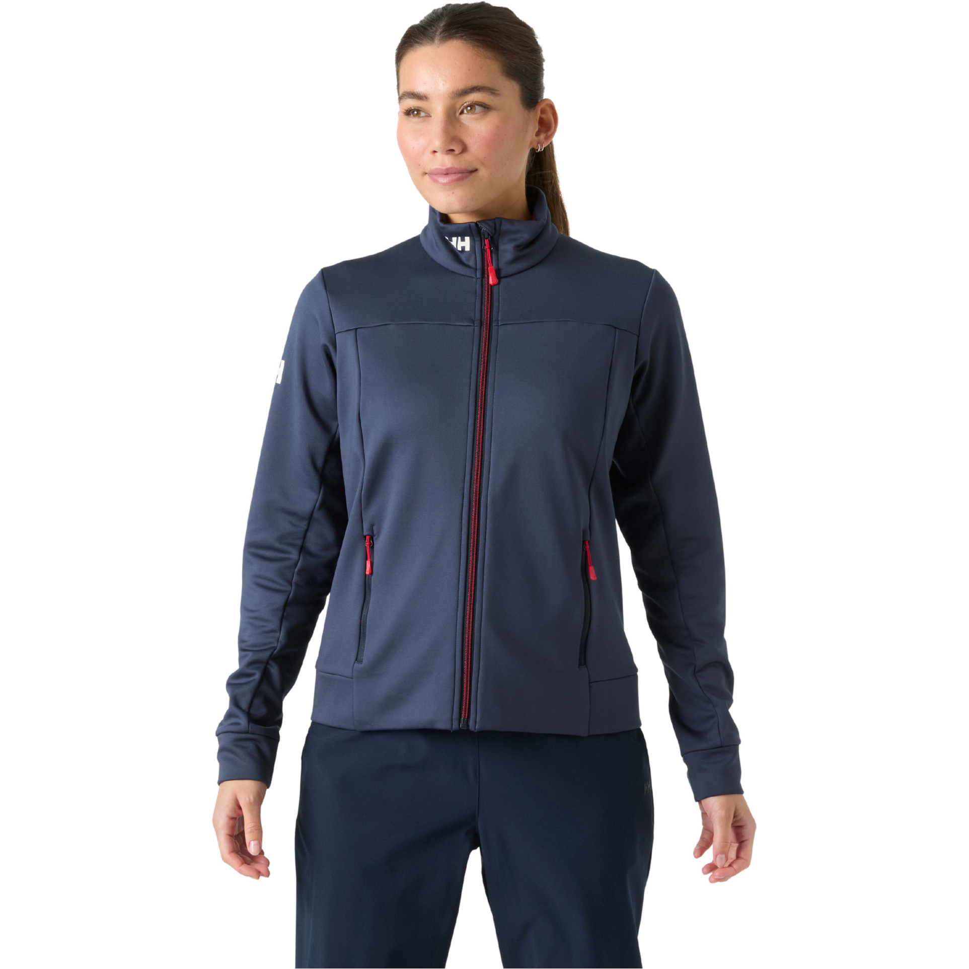 2026 Helly Hansen Womens Crew Fleece Jacket 34604 - Navy